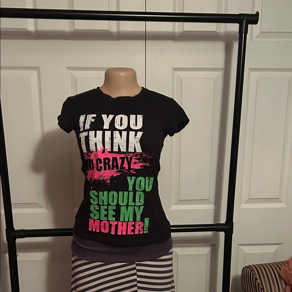 Popular Basics Black Graphic Kids T-Shirt